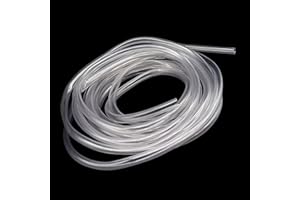 LAVMHAB Klarer PVC-Schlauch 6mm Innendurchmesser x 9mm Außendurchmesser – 9m Flexibler Vinylschlauch für Wasser, Luft & Aquarium, Leichtes Kunststoffrohr