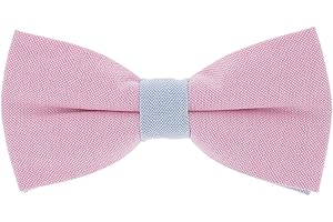 cravateSlim Noeud Papillon Pastel - Noeud Papillon Coton Mariage - Noeud Papillon Homme Bicolore