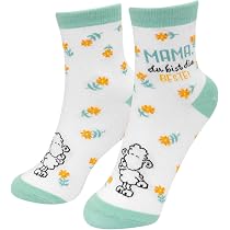 Sheepworld Zaubersocken Damen – Motiv „Lieb“, Größe 36-40, Geschenk Zu Ostern, Verpackt Als Zauberpäckchen