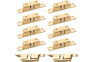 YEYIT Doble Bola Pestillos de Armario 10 Piezas Rodillo de Tensión de Doble Bola, para Armarios Móviles