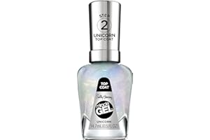 Sally Hansen Miracle Gel Nail Polish, Unicorn Top Coat, 0.5 fl oz