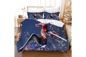 Goplnma-Anime Bettwäsche-Set, Bettbezug Anime, 3D Druck,mit Kissenbezug,Für Kinder Erwachsene,Für Einzelbett Doppelbett (220×240cm,16)