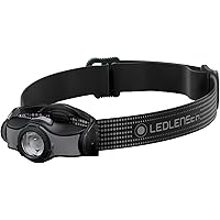 Ledlenser MH5 LED-Stirnlampe, Outdoor, wiederaufladbar, 400 Lumen, 180 Meter Leuchtweite, 35 Stunden Leuchtdauer, inkl…