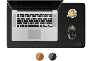 Black Shark Tapis de bureau antidérapant, tapis de souris de jeu (60 x 34,8 x 0,3 cm) facile à nettoyer, tapis de souris pour ordinateur portable, tapis d'écriture, protection de bureau imperméable,