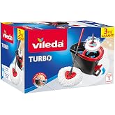 Vileda Turbo Pedallı Temizlik Seti, Siyah