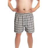 DoReMi B&uuml;y&uuml;k Beden &ndash; Rahat Kalıp Pamuklu Klasik Erkek Poplin Boxer