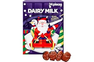 ANGIX 90g Dairy Milk Chocolate Advent Calendar 2025 Luxurious Advent Calendars for a Sweet Countdown - Perfect 24 Finest Milk Chocolate Advent Calendar Gift for the Festive Season (1)