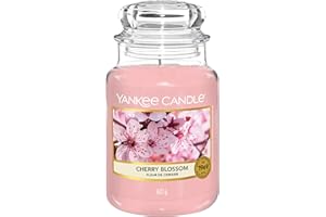 Yankee Candle Duftkerze im Glas (groß) | Cherry Blossom | Brenndauer bis zu 150 Stunden | Perfekte Geschenke für Frauen