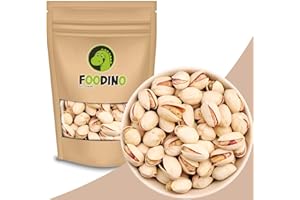 ‎FOODINO Pistazien geröstet und gesalzen mit Schale Pistazienkerne ungeschält ganz ungeschwefelt 100% Natural 500g - 5kg aus Kalifornien wiederverschließbar Premium Qualität FOODINO (2,5kg)