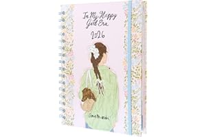 Grupo Erik 2026 Diary A5 Week To View - Ana Marin | A5 Weekly Planner 2026 With Diary Stickers, Pocket, Bookmarks, January 2026 - December 2026 | Spanish Gifts, Cute Planner