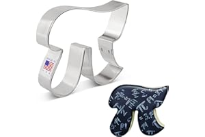 ANN CLARK COOKIE CUTTERS Formina per Biscotti Stampo a forma di Simbolo Pi 9,5 cm, Prodotto negli Stati Uniti da Ann Clark