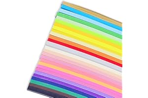 Tabanzhe Quilling Paper Kit - Comprehensive Set of 27 Colorful Quilling Paper Strips,Stars Paper Strips Perfect for Kids Arts DIY Craft Projects, Includes 1030 Pieces of Quilling Folding Paper