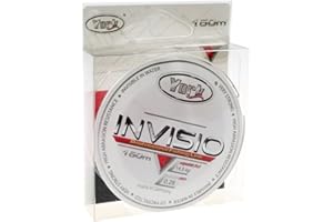 YORK Invisio Angelschnur 150m Spule 0,14mm-0,40mm Monofile Schnur Fluorocarbon beschichtet (0,02€/m) (0,28mm/14,5kg)