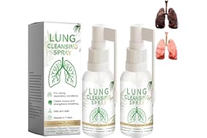 ALLILUYAA Spray do oczyszczania płuc, Zaawansowany spray do oczyszczania płuc, Miquiko spray do oczyszczania płuc (2 sztuki)
