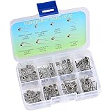 TIMESETL 80Stück Fertigcoil Widerstandsdraht Coil Set - 8-in-1 Vorkompilierte Coil Kit mit 0.3Ω / 0.35Ω/ 0.45Ω / 0.5Ω / 0.8Ω 