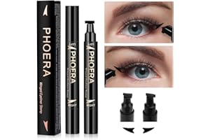 ANGLICOLOR Wingliner Stamp - Black Liquid Eyeliner - Winged Eyeliner Pen - Easy to Use, Long Lasting, Smudge-Proof