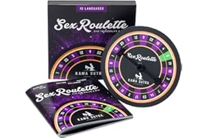 EASYGLIDE Tease & Please Kamasutra Sex Roulette (10 idiomas) - Juegos Sexuales de Parejas Adultos para Añadir Aventura a tu Vida Sexual - Juegos de Mesa para Adultos con 24 Retos