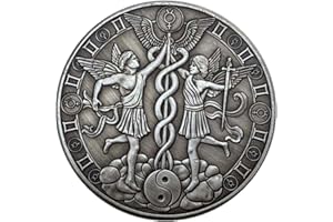 NLR FUN NLR 12 constelación de monedas conmemorativas Aries / Tauro / Géminis / Cáncer / Leo / Virgo / Libra / escorpión / Sagitario / Capricornio / Acuario / Piscis recuerdo Artes Colección- 1 PC (Géminis)