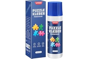 LEMEITU 120ml Colle Puzzle Transparente avec Applicateur