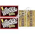 Generic Large Wonka Bar/Golden Ticket Edible Icing Sheet A4 Cake Topper