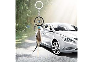 Traumfänger Schlüsselanhänger HAMON Traumfänger Schlüsselring Schlüsselbund Keychain Dekoration Bohemian Traumfänger Schlüsselanhänger für Handtasche Deko,Auto Dekoration,Kunsthandwerk