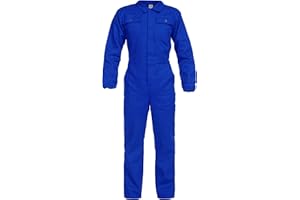 BWOLF ANAX 100% Algodón Mono de Trabajo Hombre Mono Trabajo Hombre Mono Trabajo Mujer con 5 Bolsillos…