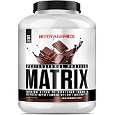 Nutragenics Matrix Professional Protein - Soy Protein Isolate, Whey Proteins &amp; Micellar Casein - Soy Protein Isolate - Protei