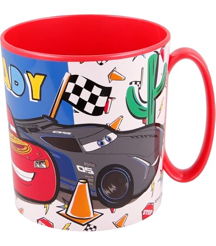 Stor Mickey Mouse Kinderbecher 390 Ml – Wiederverwendbar, Mikrowellengeeignet & BPA-frei