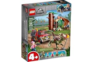 LEGO 76939 Jurassic World La Fuga del Dinosauro Stygimoloch, Dino Giocattoli, Giochi per Bambini di 4 Anni con Minifigures e Casa sull'Albero