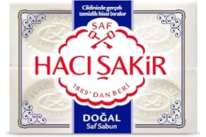 Hacı Şakir Doğal Geleneksel Beyaz Sabun (4 Adet)