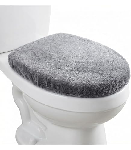 SoHome Spa Step Luxe Pluche Chenille Shag Machine Wasbaar Ultra Zachte Standaard Toilet Deksel Cover 47 cm x 49,8 cm Mint