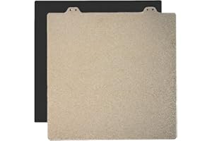 LIYING Toaiot Stampante 3D 300x300mm pollici Double Sided testurizzato PEI acciaio verniciato a polvere Piastra di costruzione in acciaio per molle con piattaforma magnetica lato B per CR10 CR10-S Lulzbt