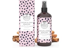 BELLY OUR MUTUAL FRIEND Belly Spray Detergente Enzimatico Perros para Manchas y Olores, 250ml - Eliminador de Olores Mascotas en Casa y Coche - Limpiador Enzimático Orina Perros - Neutralizador de Olores con Aceite de Canela