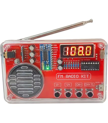 AM FM Radio Kit Soldering Project Kit For Learning Practicing Teaching Electronics Great Stem Project And Gift New Version - View #9
