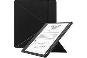 VOVIPO Etui Slimshell do Kindle Scribe 10,2"2022", wysokiej jakości lekka skóra PU, stojak pokrowiec z automatycznym uśpienieniem/budzeniem do Kindle Scribe 10" - czarne