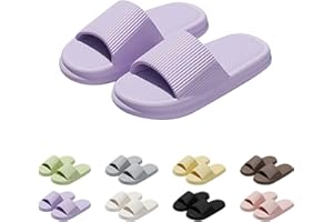 SONNENA Claquettes Hommes Chaussons Femmes Pantoufles de Nuage Léger Pantoufles de Douche Souplesse Sliders Soft Tongs Sandales pour Maison,Jardin,Plage,Piscine