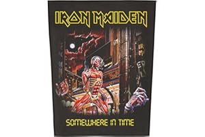 Somewhere in Time Backpatch [Zubehör] Iron Maiden Black