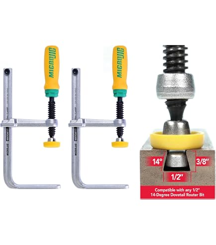 MICROJIG MATCHFIT Nutenstein-Set mit Schrauben
