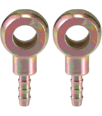 Bullone Banjo M8x1 Per Auto - Adattatore Per Tubi Freno, 2 Set Con Rondelle - Foto 3