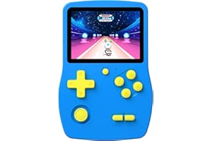 Bornkid Handheld Spiel Spielzeug für Kinder mit 139 32 Bit Videospiele Jungen Mädchen 3 Zoll IPS Bildschirm wiederaufladbar Retro Spiel Party Ostern Geburtstagsgeschenk