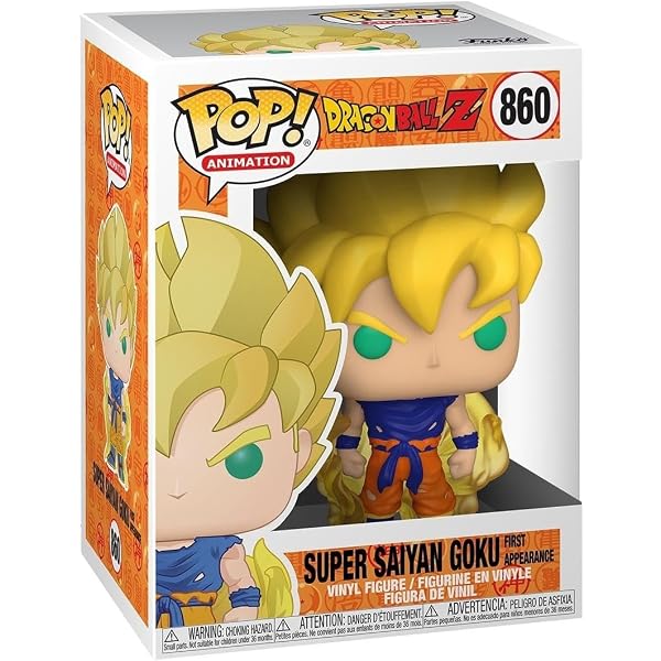 Funko 39698 Dragon Ball Z Goku Pose Pop Vinyl Figure : Funko