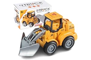Whcctl Jouet de Véhicule de Construction pour Enfant, Pelle Jouet, Camion Jouet Véhicules Chantier, Voiture Jouets Camion pour Enfant Jeu éducatif de Garçons et Filles 3 4 5 6 Ans (Chasse-Neige)