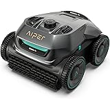 AIPER Robot Piscine Fond et Parois, Autonomie Jusqu'à 140 Minutes, Système à Quatre Moteurs, Navigation Intelligente, 3 Modes
