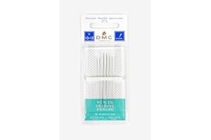 DMC 1764-10/12 Beading Hand Needles, 6-Pack, Size 10/12