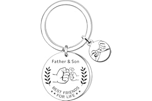 AMZQ Dad Gifts from Son Dad Birthday Gifts Keyring Christmas Father's Day Gifts
