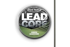 Bank Tackle Leadcore Braided Leader 45lb Carp Fishing Terminal Tackle Rig Bits