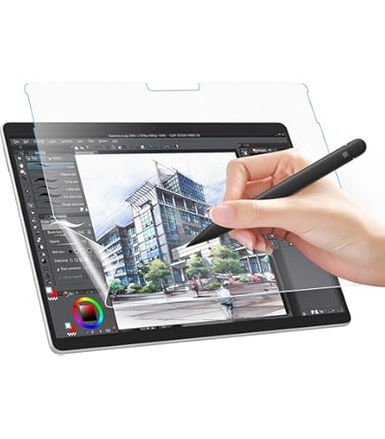 BROTECT 2 Stuks Antireflecterende Beschermfolie voor Microsoft Surface Pro 7 Anti-Glare Screen Protector, Mat, Ontspiegelend