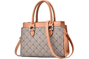 NICOLE & DORIS Women's Designer Top Handle, Crossbody, Clutch, Shoulder, Tote, Work Bag - PU Leather Daily Use