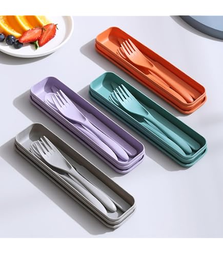 Löffel Zum Mitnehmen Faltbares Reise Camping Besteck Set, Tragbares Utensil, Leicht Faltbarer Löffel
