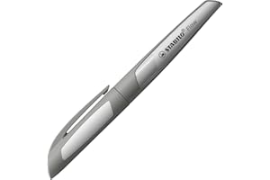 STABILO Flow MONOCHROME - Penna Stilografica - in Ardesia - 1 penna - Cartuccia inclusa